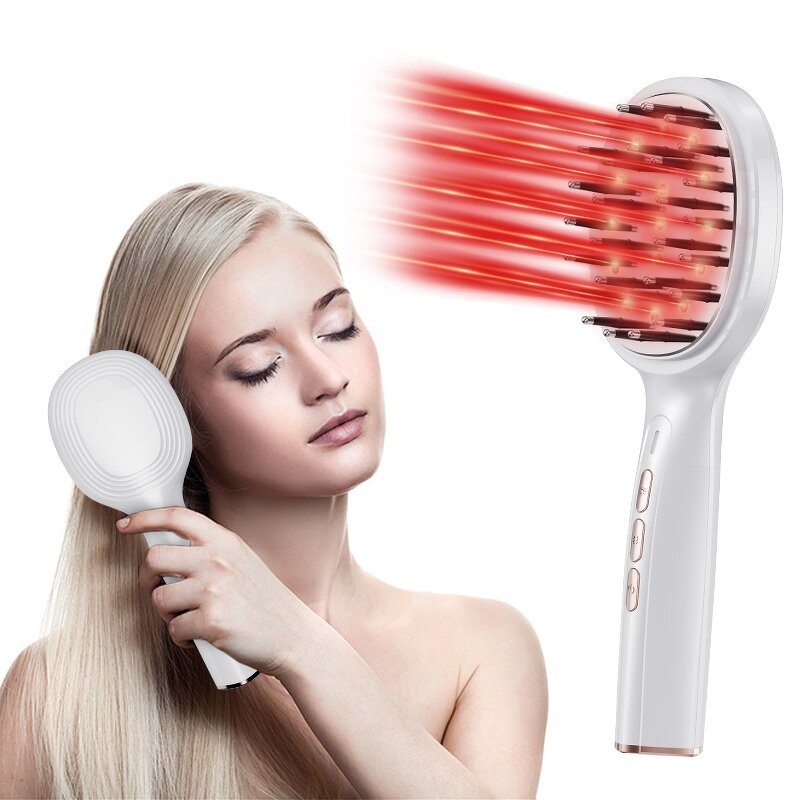Hair Growth Comb Manufacturer - Beperfect LED Therapy Scalp Care with Red and Blue Light Beauty Device