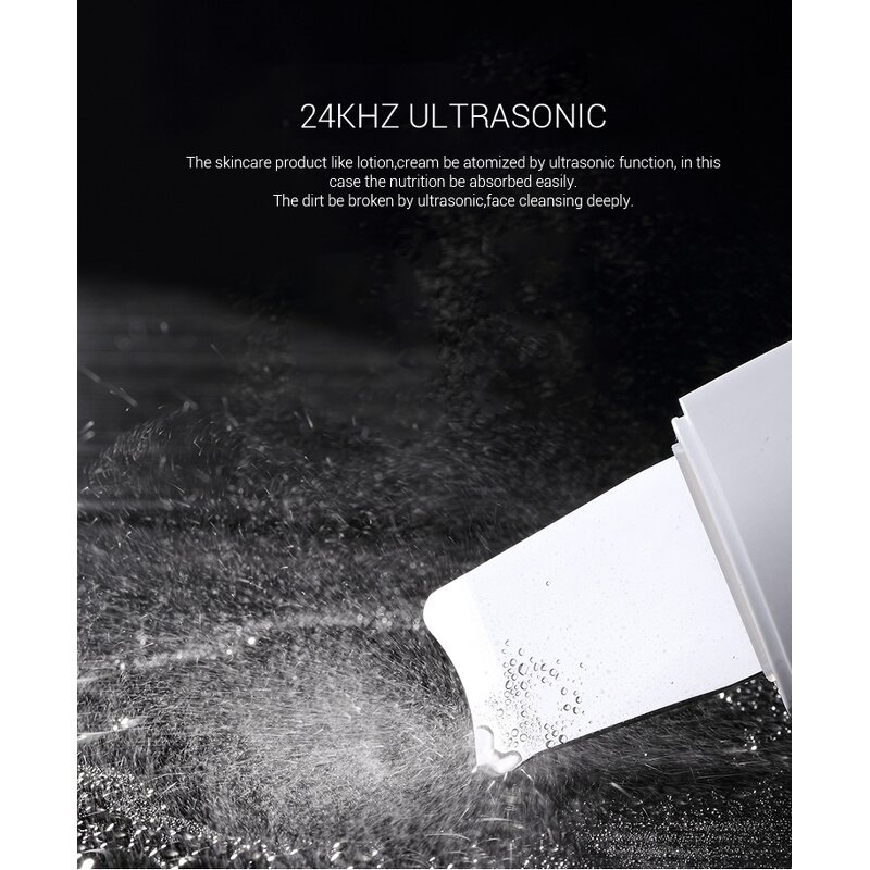 Skin Scrubber Manufacturer - Beperfect High Quality Wireless Charger Ultrasonic for Deep Face Cleaning