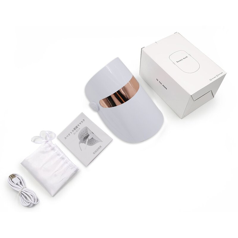 LED Light Therapy Mask Manufacturer - 3 Color Anti Aging Device Facial Machine Beauty Products for Women