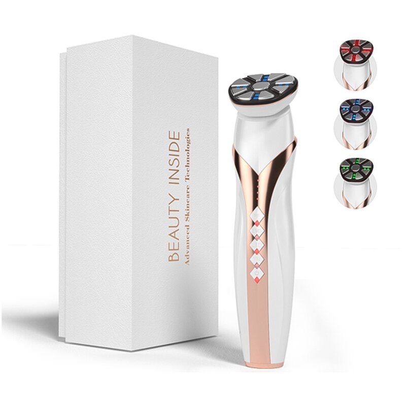 RF Face Lifting Massager Manufacturer - Beperfect Beauty Device with Led Light Therapy for Home Use