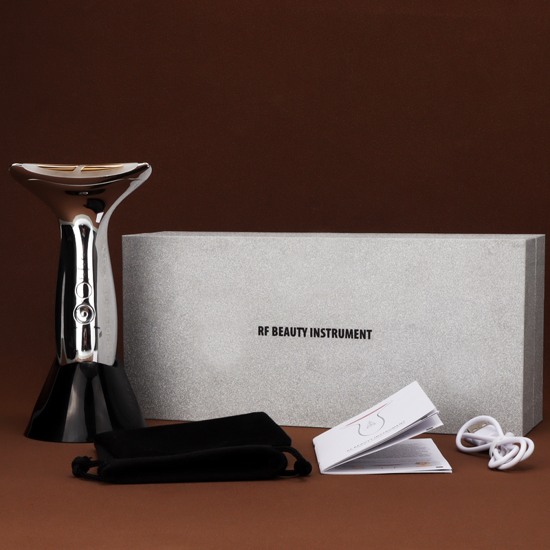 Neck and Face Massager Manufacturer - EMS V-Shape Multifunction with LED Photon ABS Material for Skin Tightening