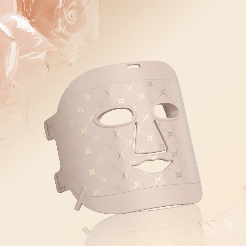 LED Light Therapy Mask Manufacturer - Hot Selling 7 Color Home Use Silicone Facial Beauty Device for Skin Care