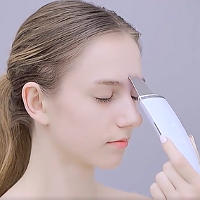 Skin Scrubber Spatula Manufacturer - for Blackhead Remover Pore Cleaner with 3 Modes Facial Deep Cleansing