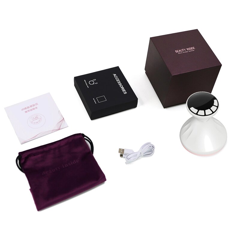 Beauty Device Manufacturer - Beperfect Ems LED Light Therapy Hand-held RF for Skin Tightening & Firming Home Use with US Plug