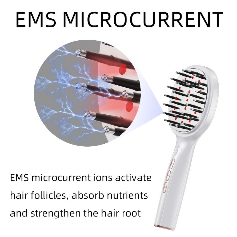 Hair Growth Comb Manufacturer - Beperfect LED Therapy Scalp Care with Red and Blue Light Beauty Device