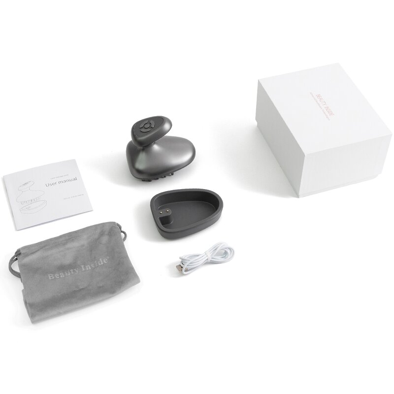 Hair Growth Comb Manufacturer - Beperfect LED Light Therapy Scalp Massager with Rf Ems Hair Brush