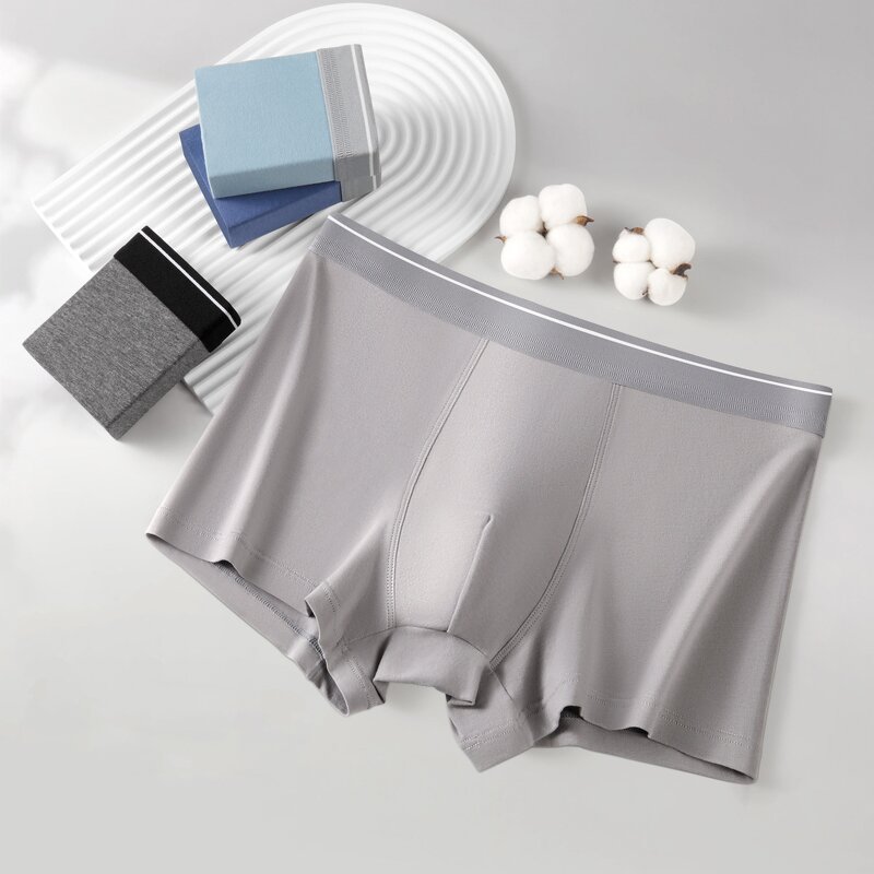 Men's Boxer Briefs - High Quality Cotton Blank Custom Logo Underwear