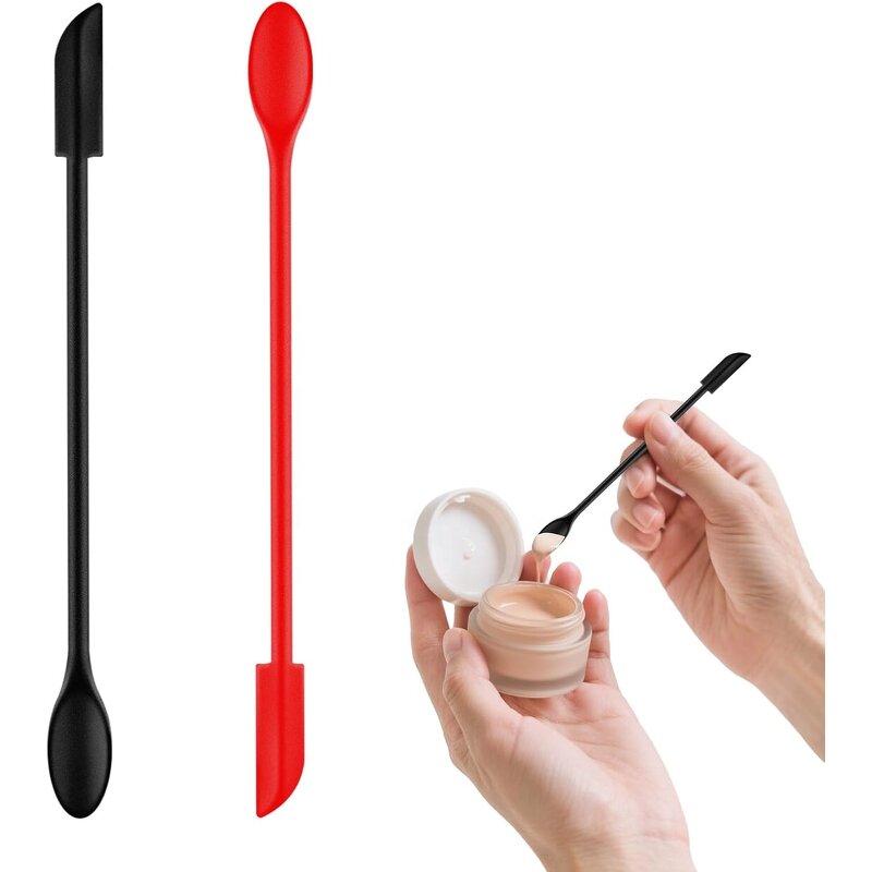 Cosmetic Spatula - High Quality Custom Long Luxury Silicone Makeup Spoon