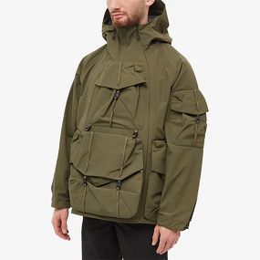 Men's Windbreaker Jacket - Spring Waterproof Pocket Hiking Outdoor Coat