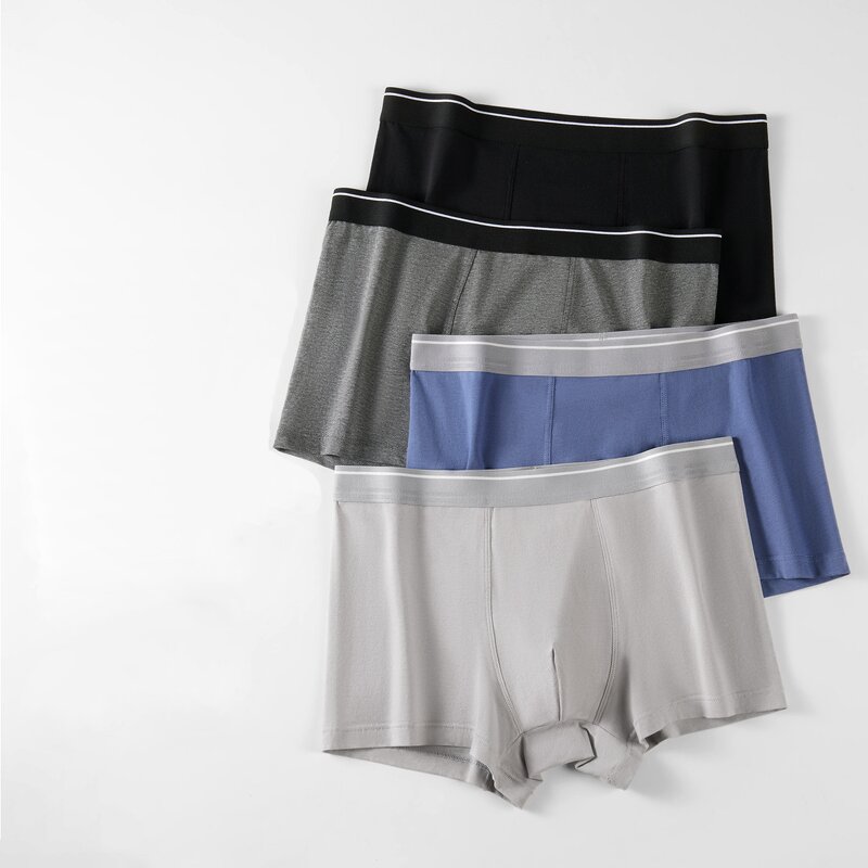 Men's Boxer Briefs - High Quality Cotton Blank Custom Logo Underwear