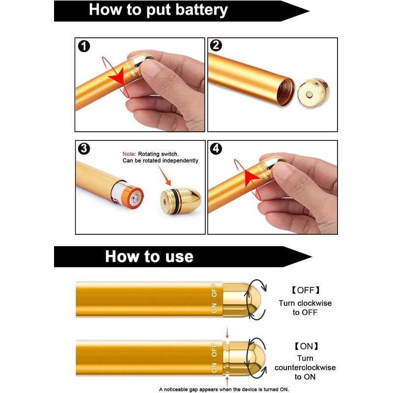 2 in 1 Face Roller - Gold Pink T Shape Vibrating 3D Beauty Bar Massager