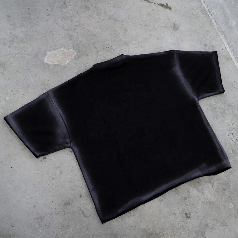 Men's Oversized T-Shirt - Wholesale Dtg Print Vintage Washed Cotton Tee