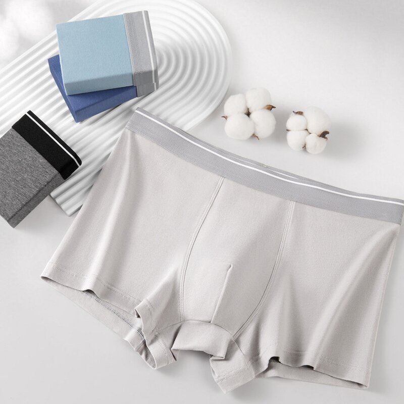 Men's Boxer Briefs - High Quality Cotton Blank Custom Logo Underwear