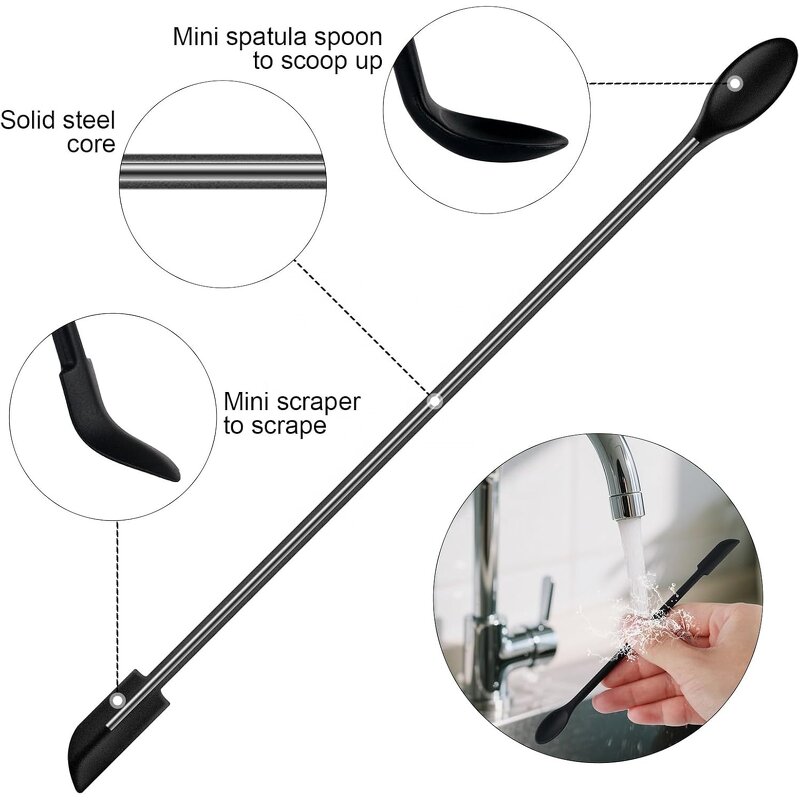 Cosmetic Spatula - High Quality Custom Long Luxury Silicone Makeup Spoon