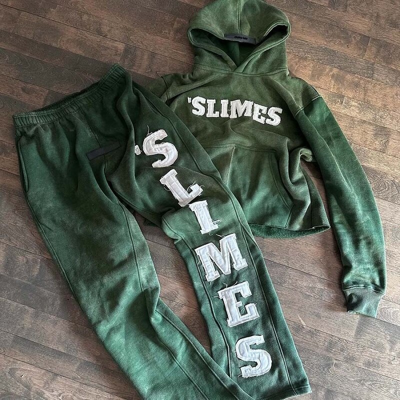 Unisex Pullover Hoodie - Luxury Y2K Graphic Patchwork Acid Wash Top