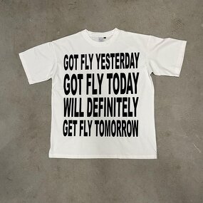 Men's Oversized T-Shirt - 2025 Summer 280Gsm Luxe Homme Cotton Tee