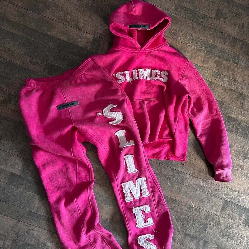 Unisex Pullover Hoodie - Luxury Y2K Graphic Patchwork Acid Wash Top