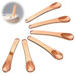 Cosmetic Spatula - Wholesale Black Gold Silver Stainless Steel Makeup Spoon