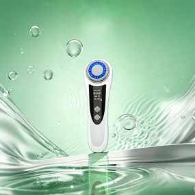 Microcurrent EMS RF Device Manufacturer - Portable Handheld for Anti Aging Neck Led Facial Sculpting