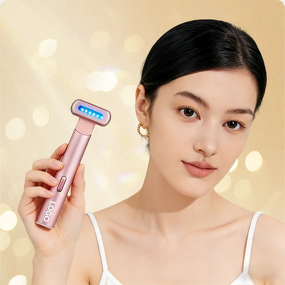 Ultrasonic Face Massager Wand Manufacturer - Vibration Hot Compress Trigger Point for Dark Circle Electric Led Pen