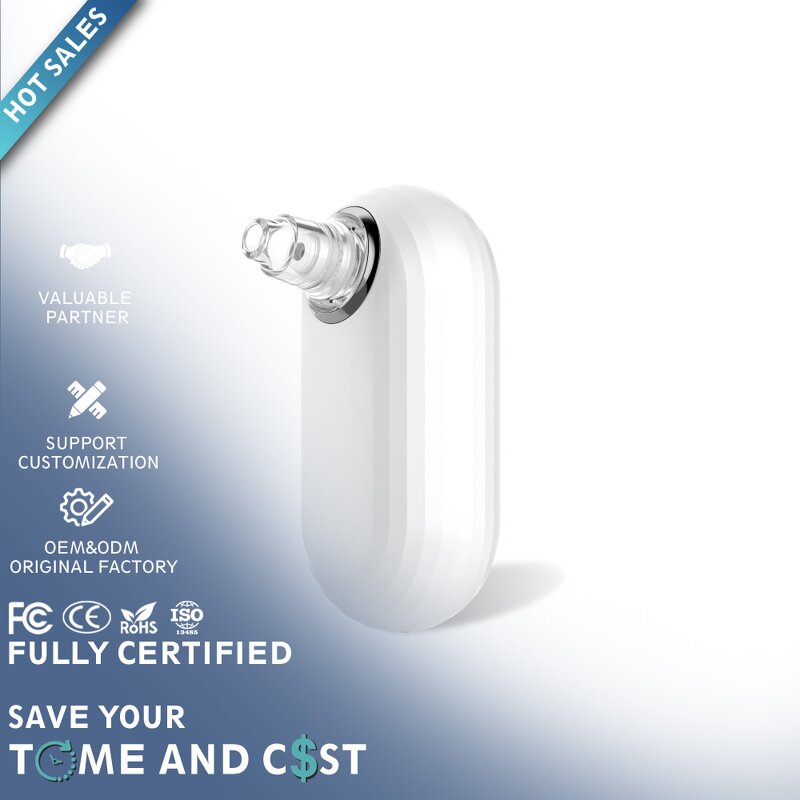 Vacuum Blackhead Remover Manufacturer - Cleanser Face Cleaner with Massage Brush Nose Pore Brush Finger Scrubber