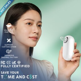 Face Beauty Machine Manufacturer - Acne Removal and Blackhead Extractor Kit with Nose Patch Remover Electric Vacuum