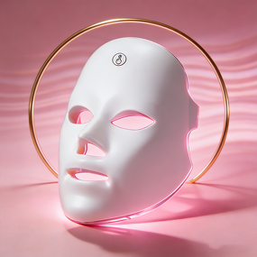 LED Red Light Therapy Device Manufacturer - 7 in 1 for Face Lift and Neck Clear Professional Facial