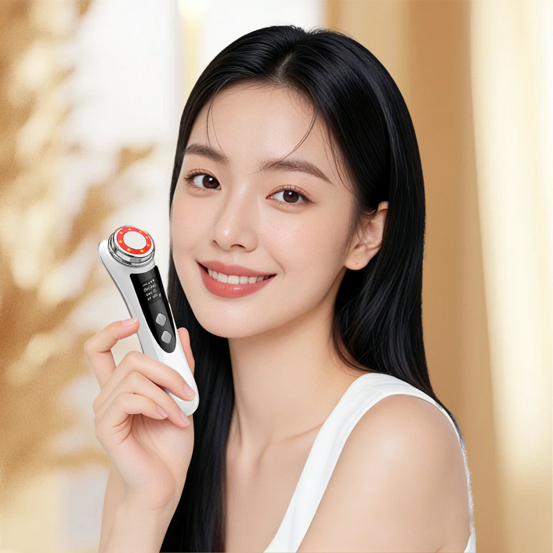 Red Light Therapy Device Manufacturer - Handheld Medical Grade Ultrasound RF with Microcurrent for Eye Lifting