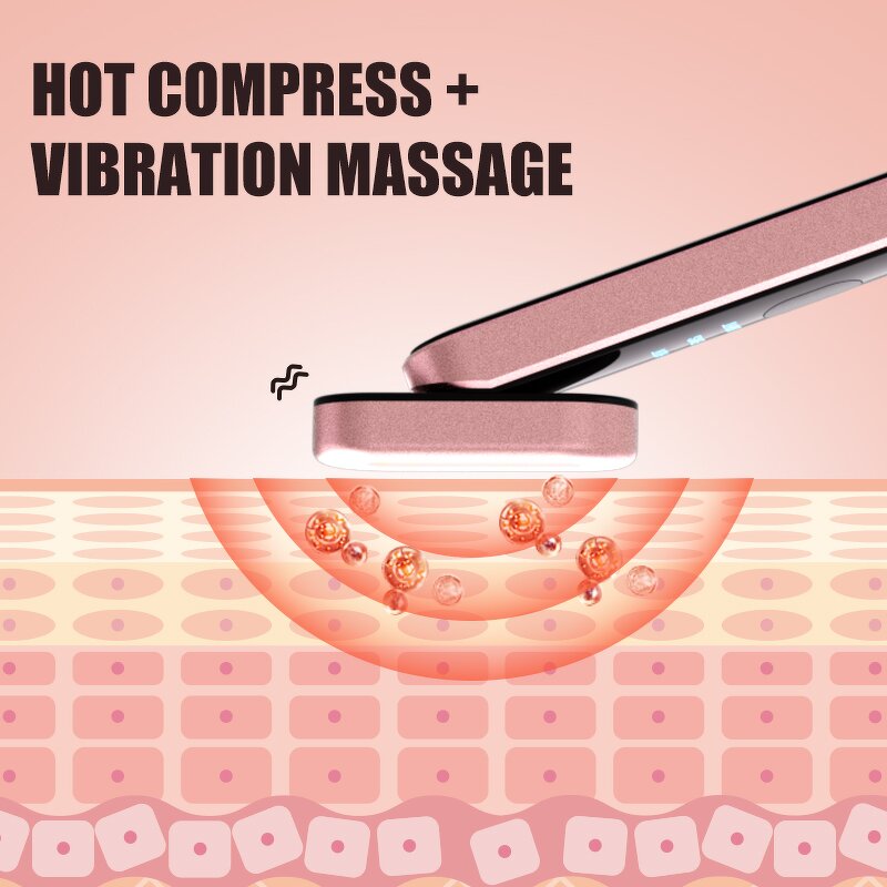 Eye Massager Equipment Manufacturer - Vibration with Smart Infrared LED Light Therapy Sleep Luxury with Heat Compression
