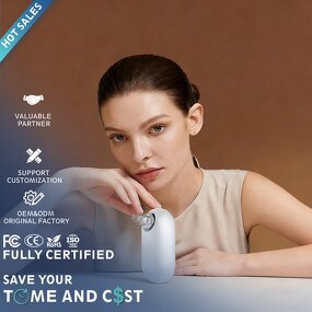 Portable Electric Pore Cleaner Manufacturer - Vacuum Suction for Blackhead and Whitehead Remover USB Facial Mini Tool