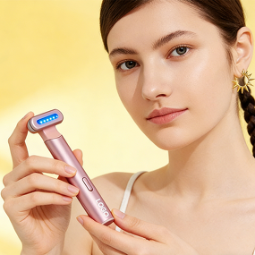 Under-eye Red Light Therapy Device Manufacturer - with Microcurrent 3D for Puffiness Eye Bags & Wrinkles Fine Lines