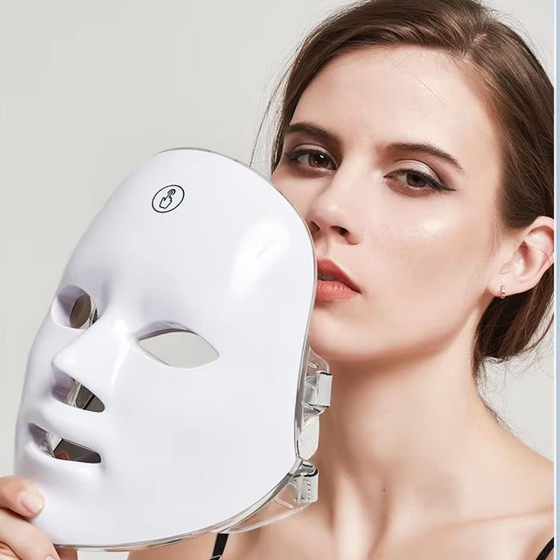 LED Mask Manufacturer - 2025 Face Anti Aging Photon Red Light Therapy Skin Tightening with Jaw Support