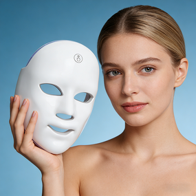 LED Lights Beauty Device Manufacturer - 7 Colors Facial for Face Neck, Medical Grade Eye Mask Red Light Therapy 528-630nm