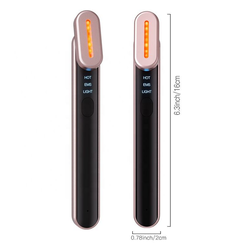 Eye Bag Massager Wand Manufacturer - 6D Electric Smart EMS with Heated Cooling Mini Under Eye with Heat Vibration