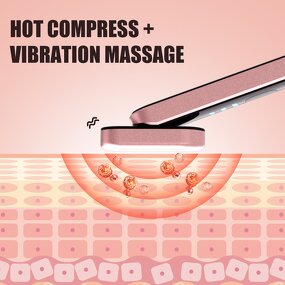 Electric Eye Care Massager Manufacturer - Anti-wrinkle Multi-functional Relaxing Hot Tool Microcurrent Wireless Cordless Heated