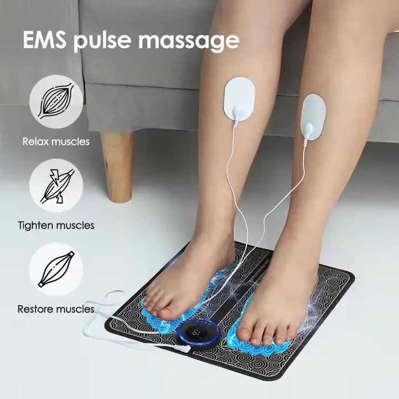 EMS Neck Massager - Mini Remote Control Masajeador De Cuello Tool