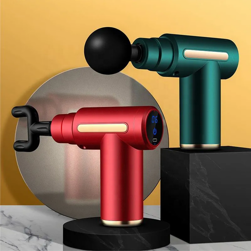 Mini Massage Gun - Deep Muscle Brushless Motor Portable Fascia Tool