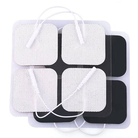 TENS/EMS Electrode Pads - Muscle Stimulator Strong Adhesive Fabric Pad