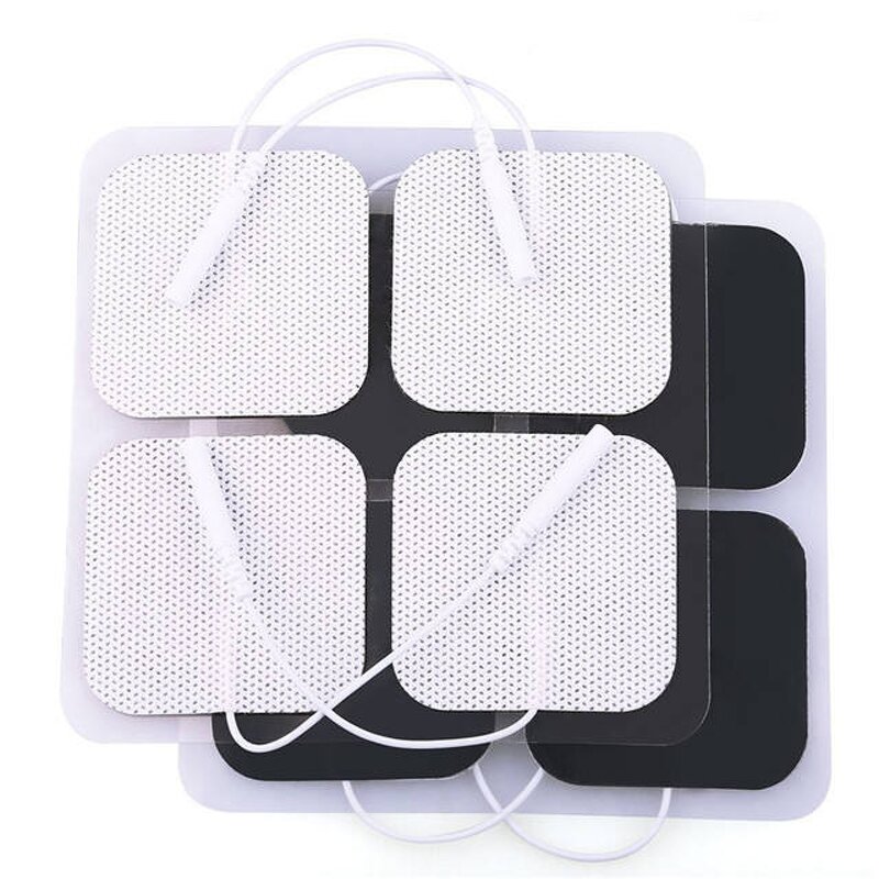 TENS/EMS Electrode Pads - Muscle Stimulator Strong Adhesive Fabric Pad