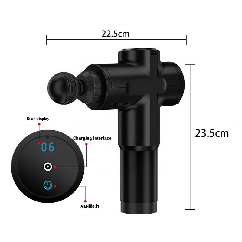 Muscle Massage Gun - 2023 20 Speeds Factory Price Cordless Tool