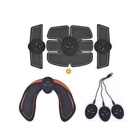 EMS Muscle Stimulator - Wireless Six Pads Abdominal Slimming Body Tool