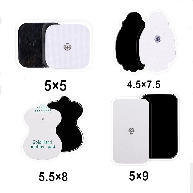 TENS Electrode Pads - EMS Self-Adhesive Gel Patch Acupuncture Therapy Tool