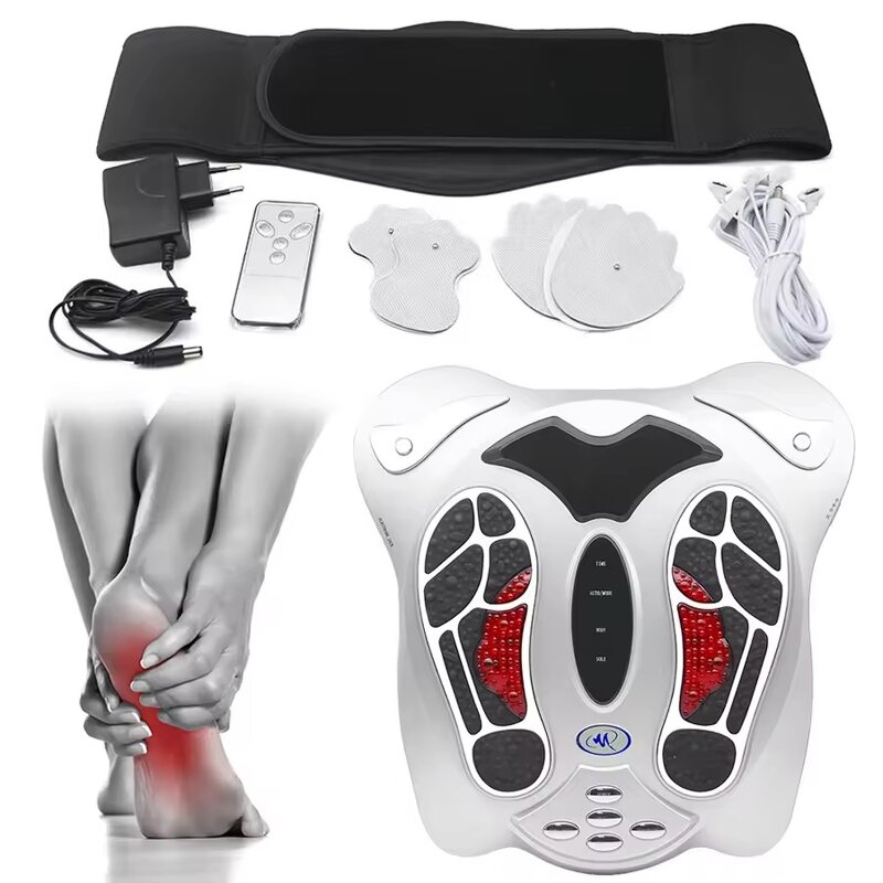 EMS Foot Massager - 2024 Chinese Vibration Machine Remote Control Tool