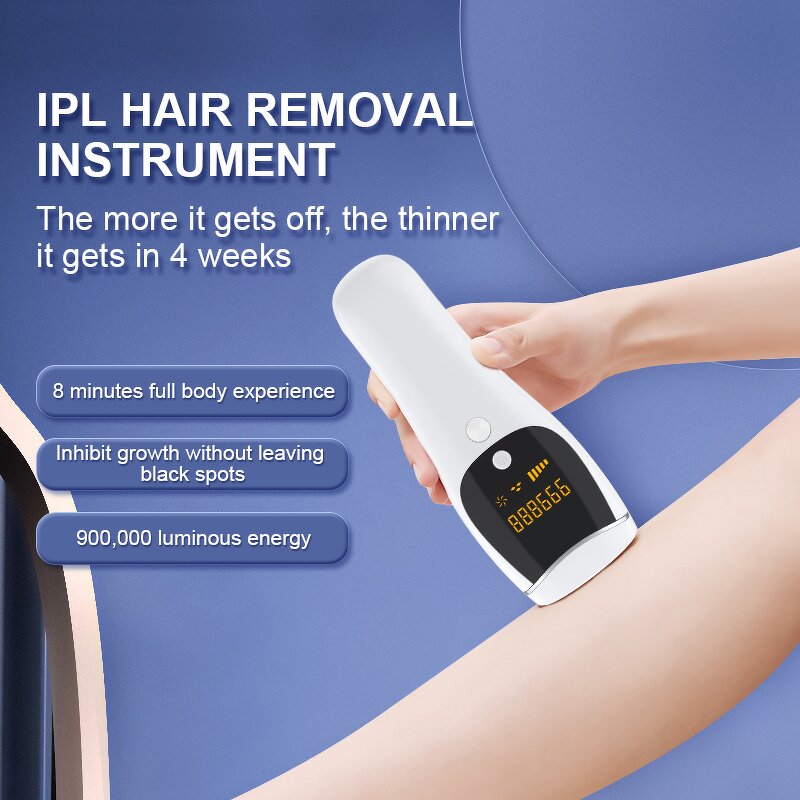 Mini IPL Epilator - Home Using Permanent Skin Body Depilation Machine