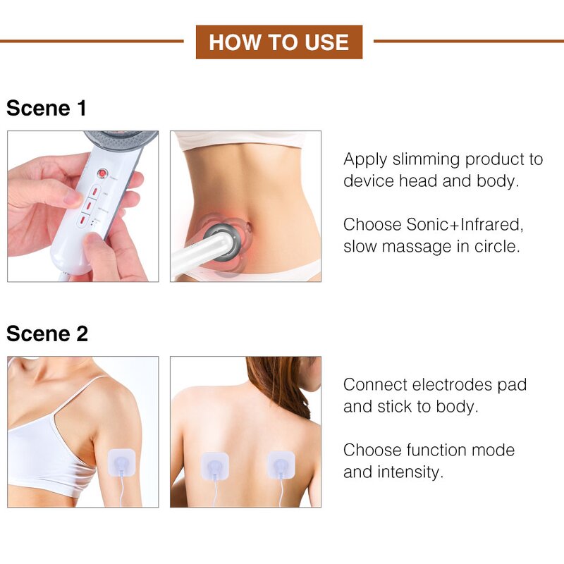 EMS Body Slimming Device - Best Sellers 3in1 Fat Burn Skin Rejuvenation