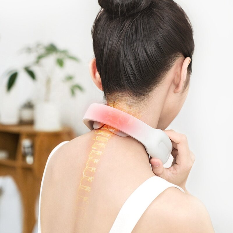 EMS Neck Massager - Portable 3 Models Intelligent Heating Therapy Tool