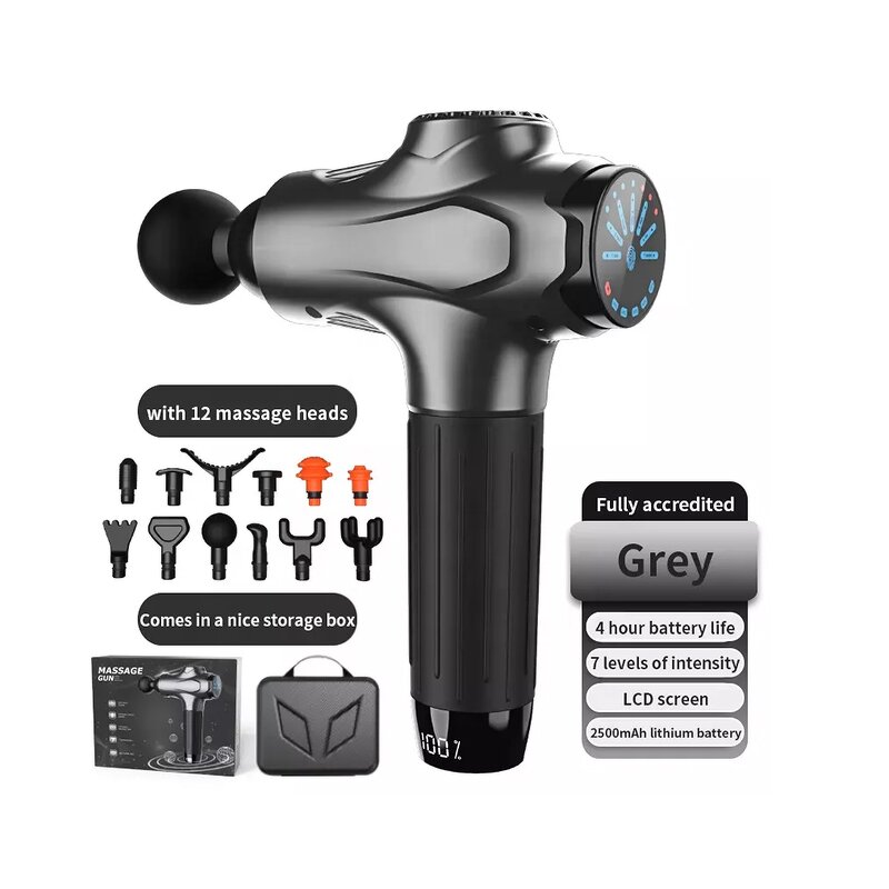 Massage Gun - 2023 Cordless Booster Impulse Deep Tissue Vibration Tool