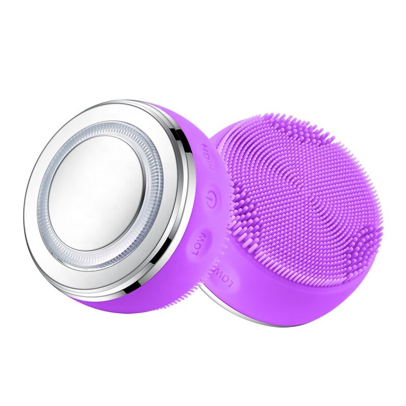 Silicone Facial Brush - Free Sample Waterproof Rechargeable Face Scrubber