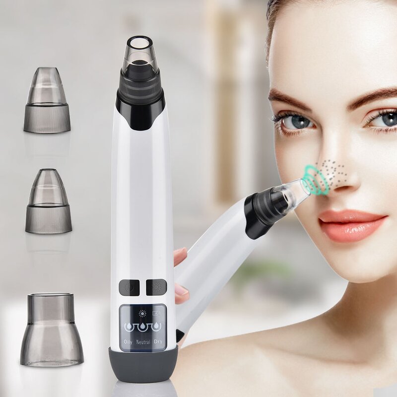 Blackhead Remover - Facial Pore Suction Acne Pimple Vacuum Tool