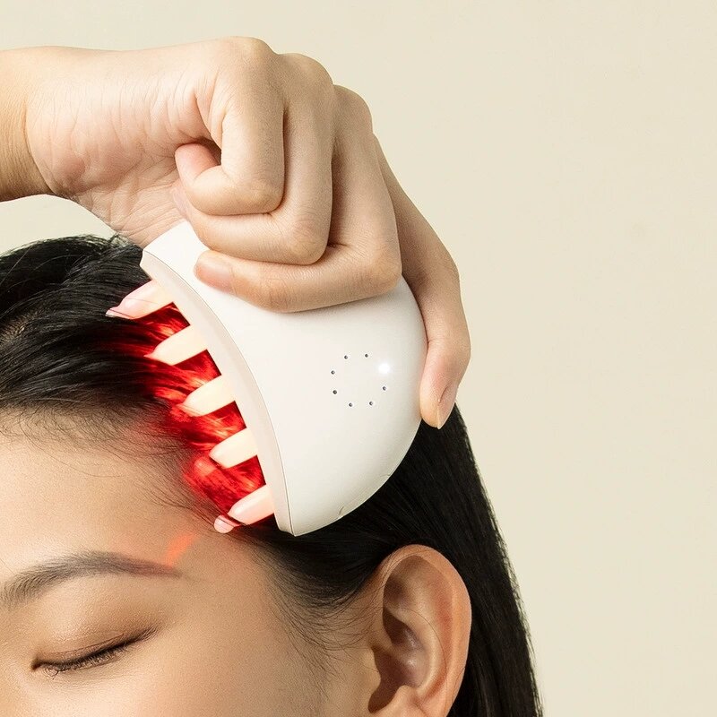 Jade Hair Comb - Electric Heating Scalp Massage Hot Comb Tool